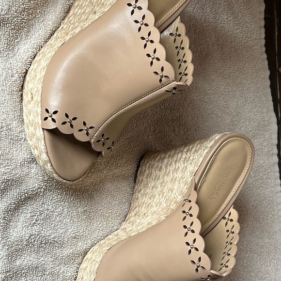 Michael Kors Platform Wedge Sandals - Picture 3 of 9